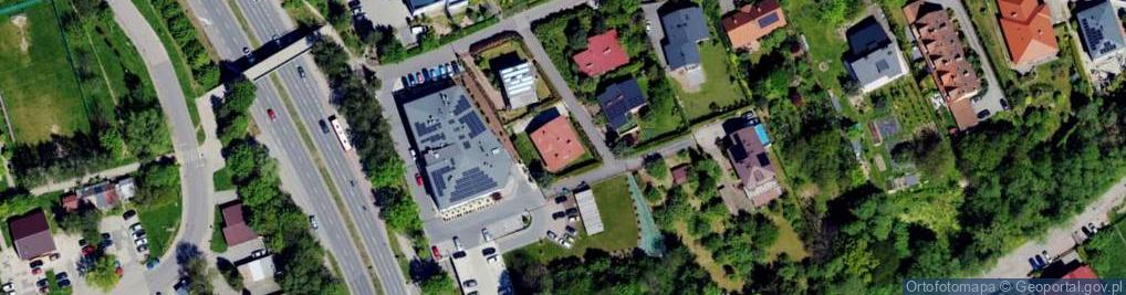 Zdjęcie satelitarne Oświęcimska ul.