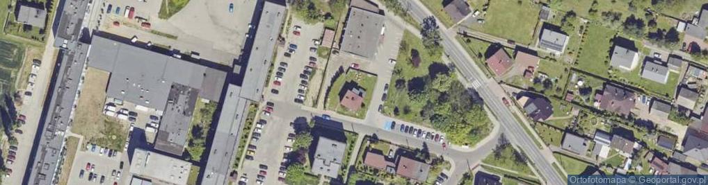 Zdjęcie satelitarne Oświęcimska ul.