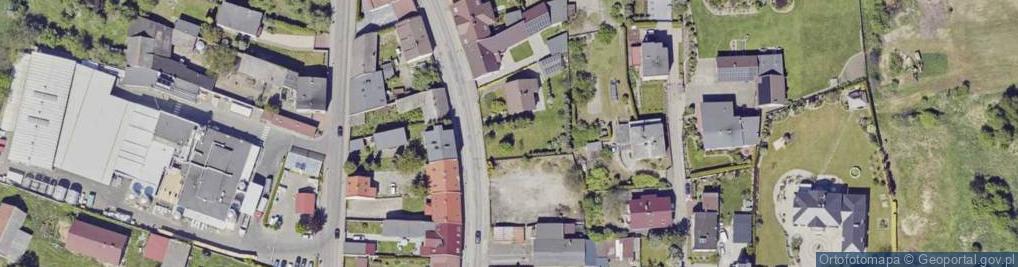 Zdjęcie satelitarne Oświęcimska ul.