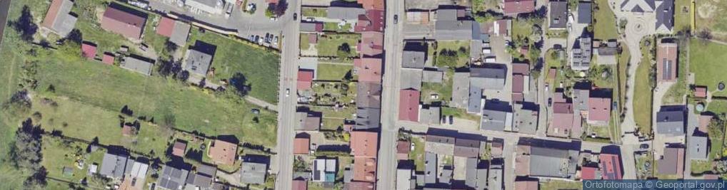 Zdjęcie satelitarne Oświęcimska ul.