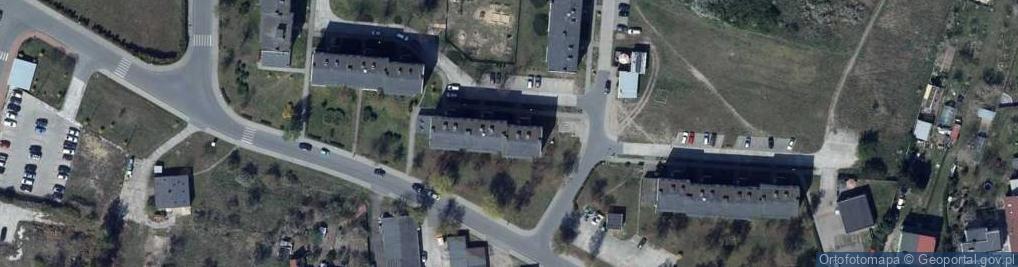 Zdjęcie satelitarne Osiedle Piastowskie os.