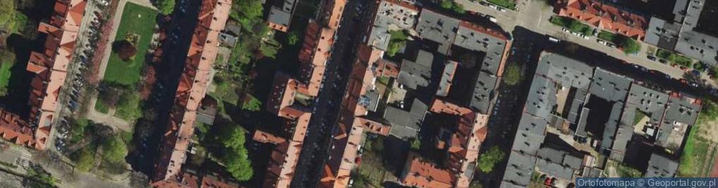 Zdjęcie satelitarne Oświęcimska ul.