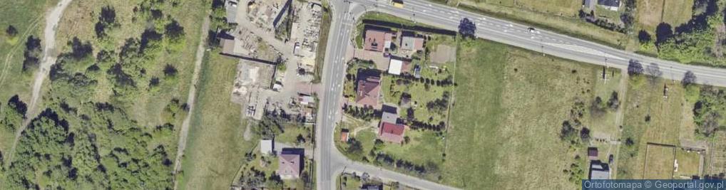 Zdjęcie satelitarne Oświęcimska ul.