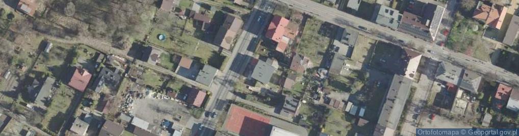Zdjęcie satelitarne Oświęcimska ul.