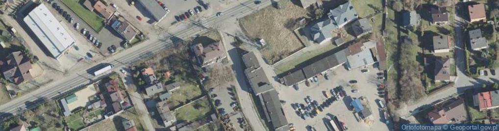 Zdjęcie satelitarne Oświęcimska ul.