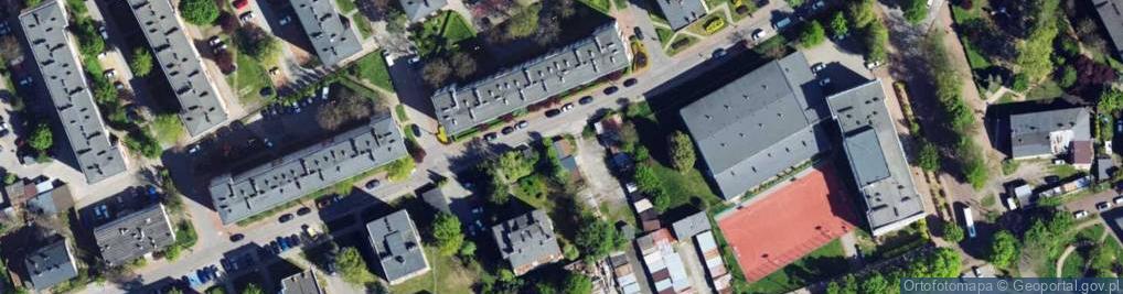 Zdjęcie satelitarne Ossowskiego Michała ul.