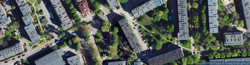Zdjęcie satelitarne Ossowskiego Michała ul.