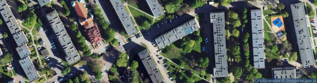 Zdjęcie satelitarne Ossowskiego Michała ul.