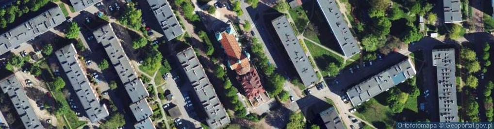 Zdjęcie satelitarne Ossowskiego Michała ul.
