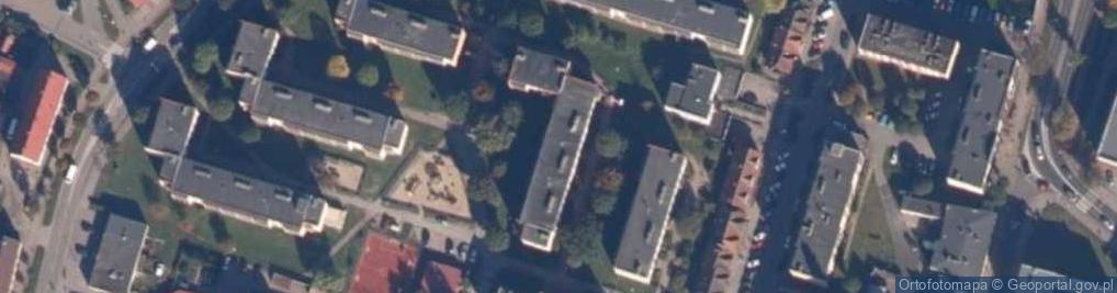Zdjęcie satelitarne Osiedle Wazów os.