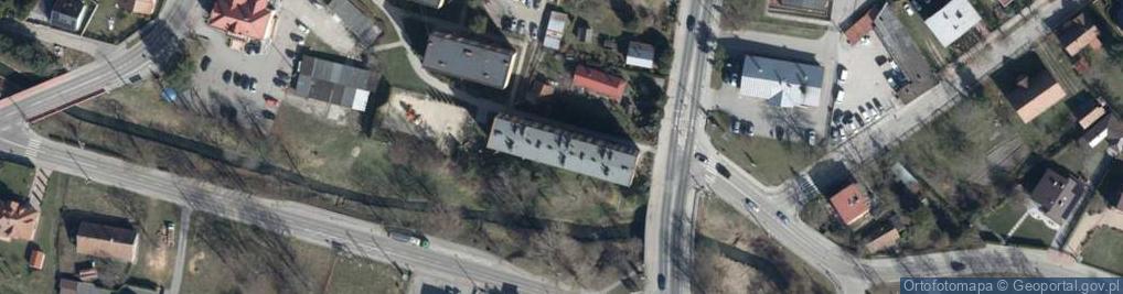 Zdjęcie satelitarne Osiedle Kościuszki Tadeusza, gen. os.