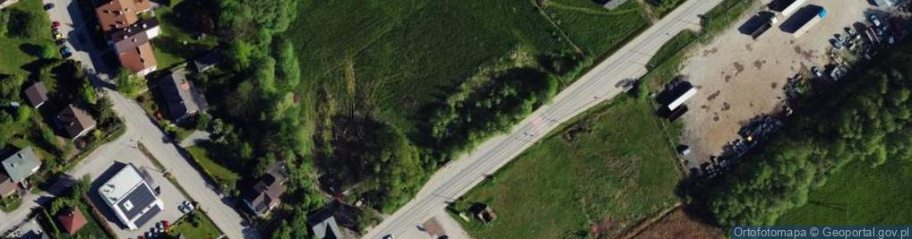 Zdjęcie satelitarne Oświęcimska ul.