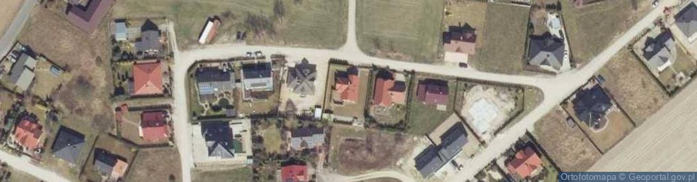 Zdjęcie satelitarne Osiedle Owocowe Wzgórze os.