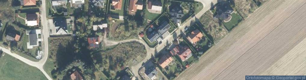 Zdjęcie satelitarne Osiedle Owocowe Wzgórze os.