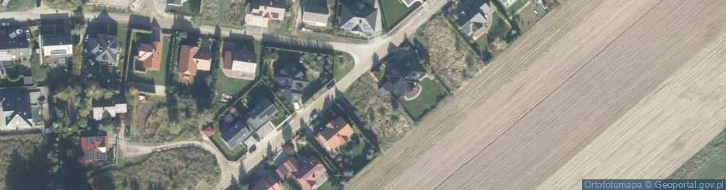Zdjęcie satelitarne Osiedle Owocowe Wzgórze os.
