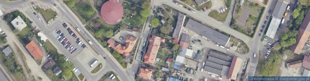 Zdjęcie satelitarne Osadnicza ul.