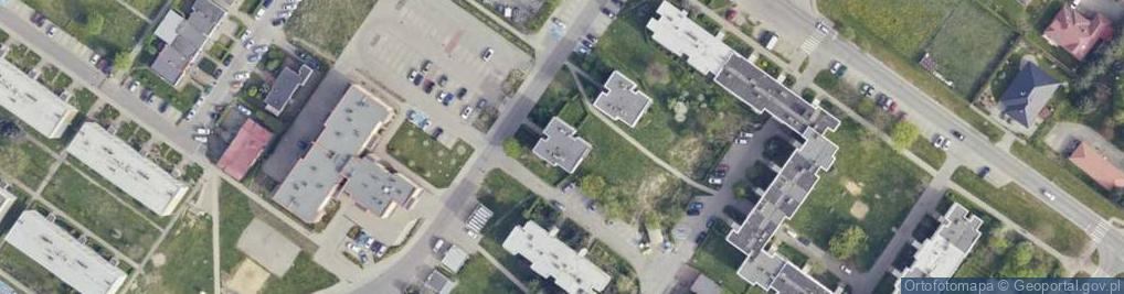 Zdjęcie satelitarne Osiedle Różane os.