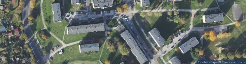 Zdjęcie satelitarne Osiedle Kazimierza Wielkiego os.