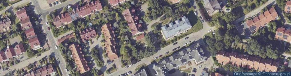 Zdjęcie satelitarne Ossolińskich ul.