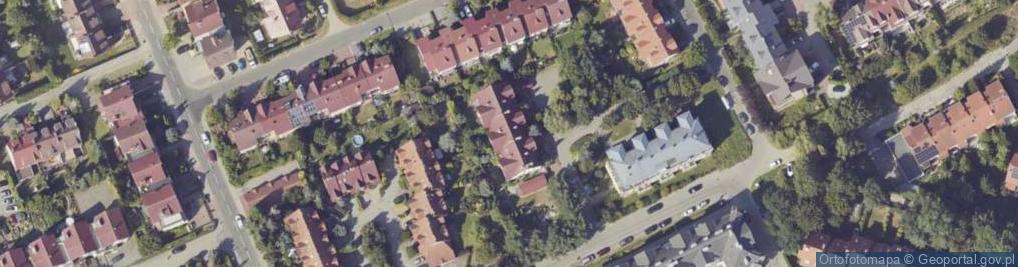 Zdjęcie satelitarne Ossolińskich ul.