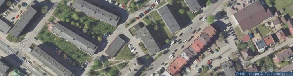 Zdjęcie satelitarne Osiedle Broniewskiego os.