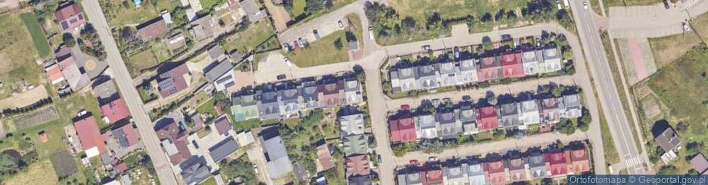 Zdjęcie satelitarne Osiedle Młodych os.