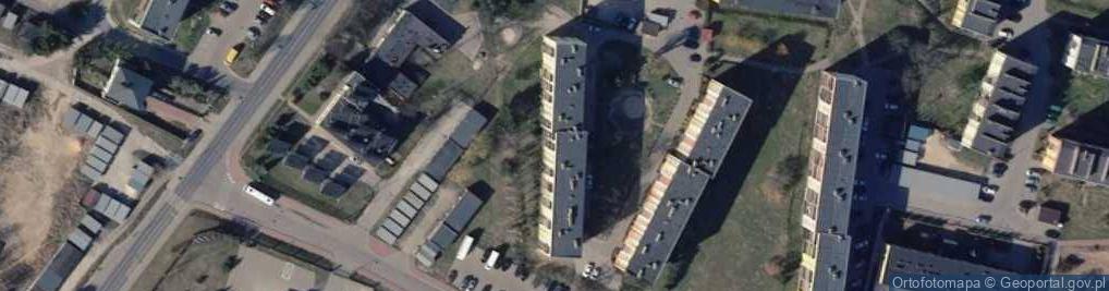 Zdjęcie satelitarne Osiedle Staszica Stanisława os.