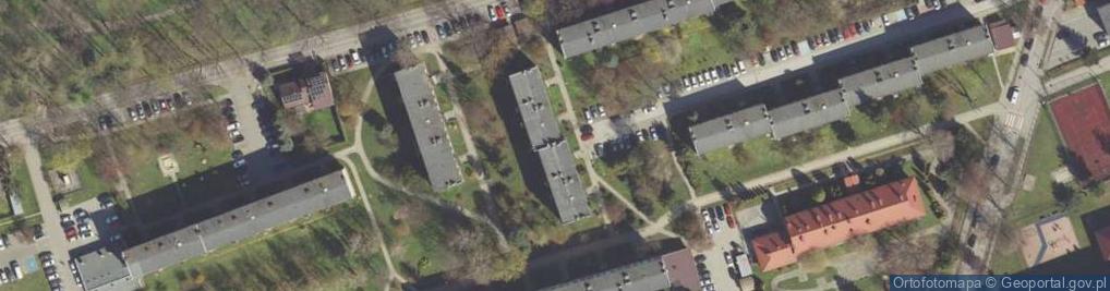 Zdjęcie satelitarne Osiedle Armii Krajowej os.