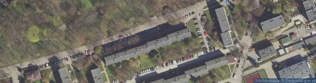 Zdjęcie satelitarne Osiedle Armii Krajowej os.