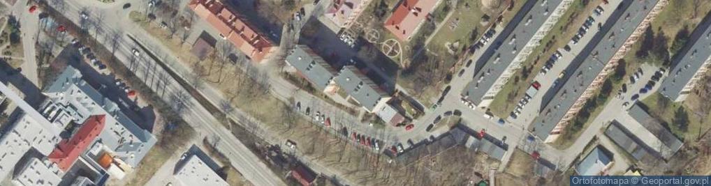 Zdjęcie satelitarne Osiedle Słoneczne os.