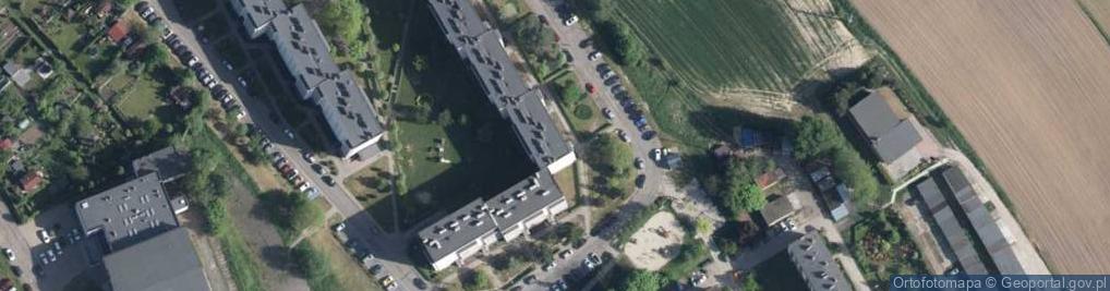 Zdjęcie satelitarne Osiedle Tysiąclecia os.