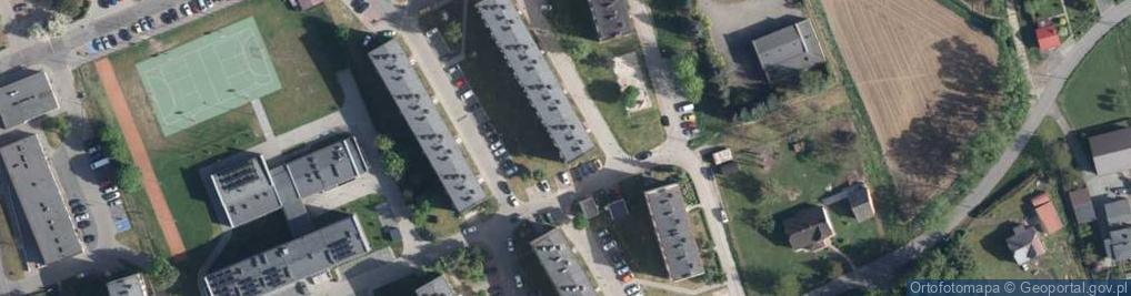 Zdjęcie satelitarne Osiedle Tysiąclecia os.