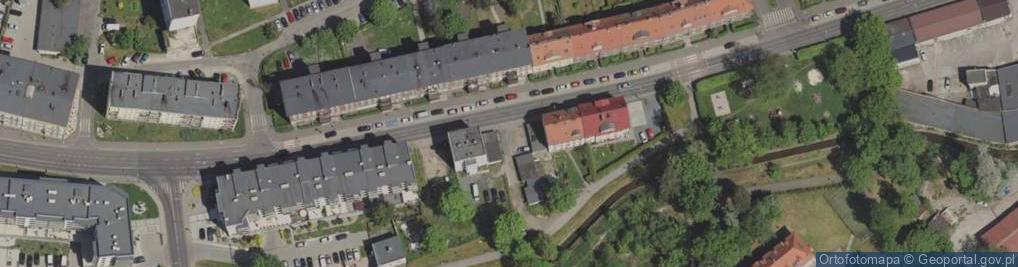 Zdjęcie satelitarne Osiedle Robotnicze os.