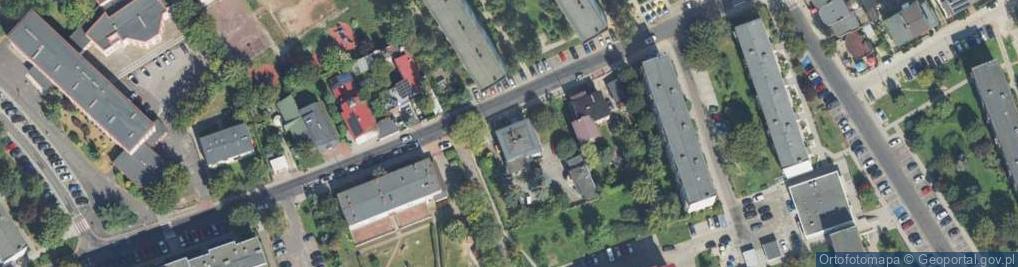 Zdjęcie satelitarne Ostrowska ul.