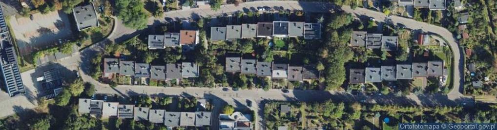 Zdjęcie satelitarne Osikowa ul.