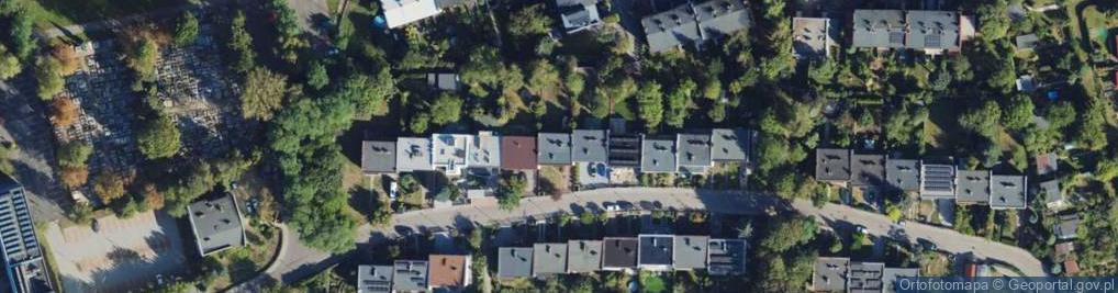 Zdjęcie satelitarne Osikowa ul.