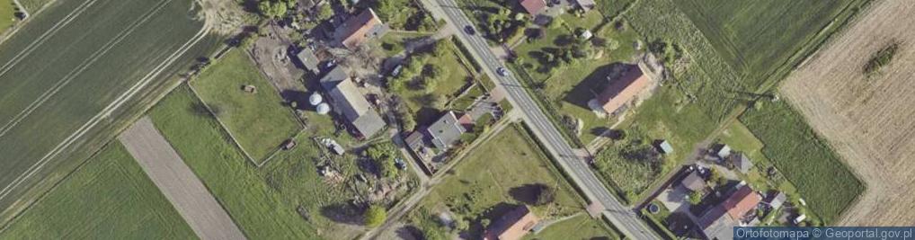 Zdjęcie satelitarne Osiedleńcza ul.