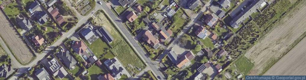 Zdjęcie satelitarne Osiedleńcza ul.