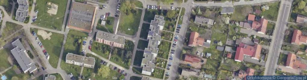 Zdjęcie satelitarne Ossowskiego ul.