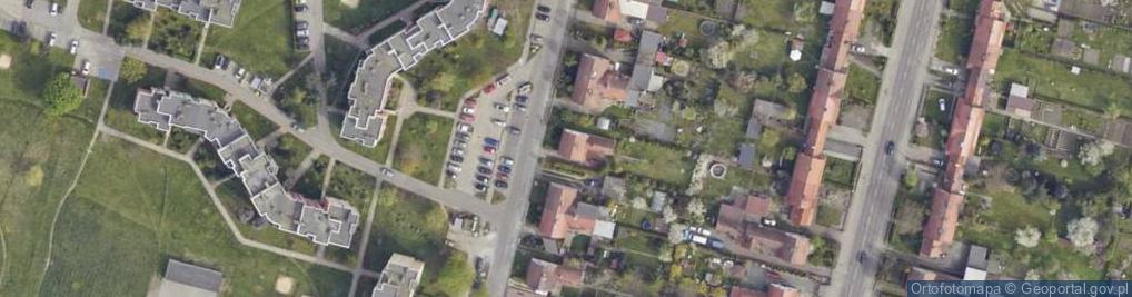 Zdjęcie satelitarne Ossowskiego ul.