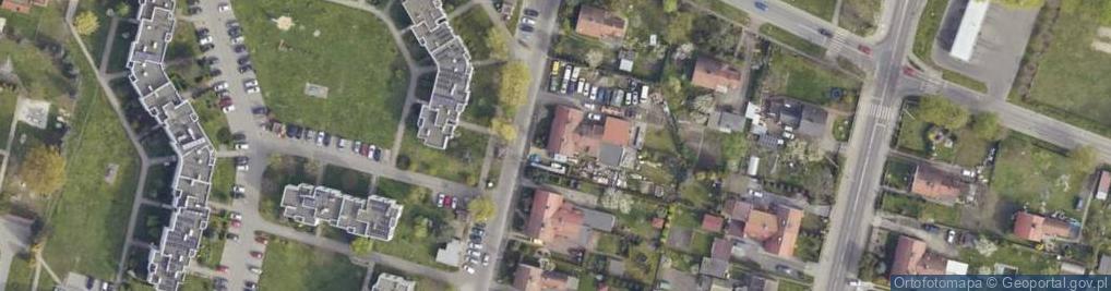 Zdjęcie satelitarne Ossowskiego ul.