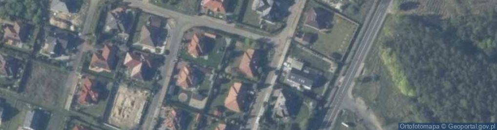 Zdjęcie satelitarne Osiedle Zalesie os.