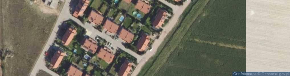 Zdjęcie satelitarne Osiedle Zielone Wzgórze os.