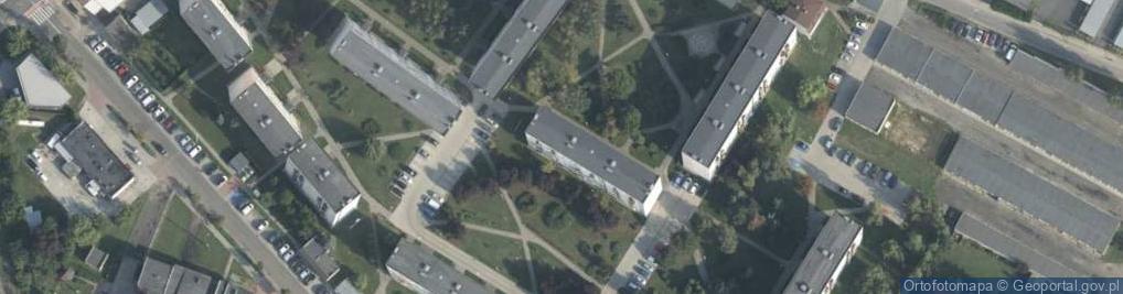 Zdjęcie satelitarne Osiedle Jagiellońskie os.