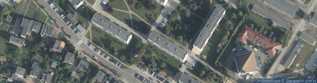 Zdjęcie satelitarne Osiedle Jagiellońskie os.