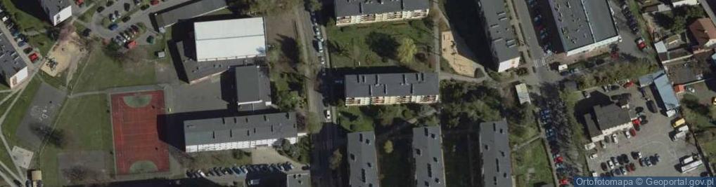 Zdjęcie satelitarne Osiedle Piastowskie os.