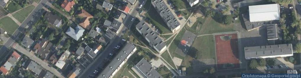 Zdjęcie satelitarne Osiedle Piastowskie os.
