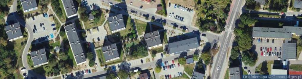 Zdjęcie satelitarne Osiedle Tysiąclecia os.