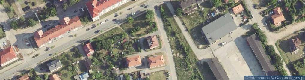 Zdjęcie satelitarne Osiedle Kolejowe os.