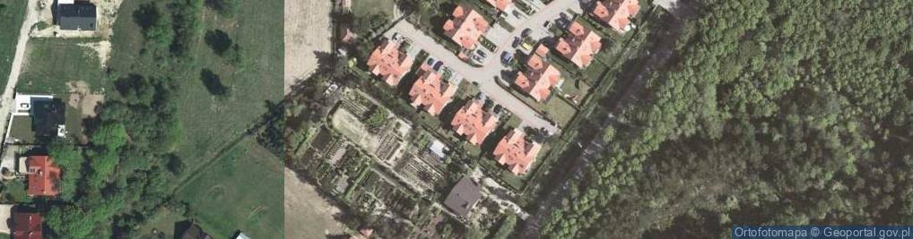 Zdjęcie satelitarne Osiedle Srebrne Uroczysko os.